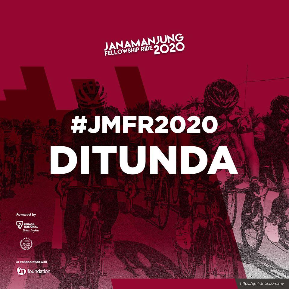 JANAMANJUNG FELLOWSHIP RIDE 2020 (JMFR2020) YANG DIJADUALKAN PADA 29 MAC INI (AHAD) TELAH DITUNDA